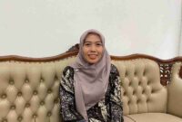 Ketua KPU Tuban, Zakiyatul Munawaroh saat ditemui di kantornya, (Ist).