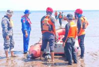 Tim SAR Gabungan saat melakukan proses pencarian nelayan di Situbondo yang diduga hilang saat melaut, (ist).