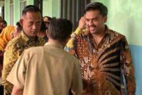 Menteri UMKM saat melakukan kunjunganke salah satu sekolagh di Pontianak, (Ist).