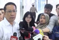 Menteri Hukum, Supratman Andi Agtas saat diwawancarai sejumlah awak media (Ist).