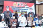 Pemusnahan 30 Kg Sabu di Polresta Sidoarjo, Polisi Berkomitmen Perangi Narkoba Pemusnahan 30 Kg Sabu di Polresta Sidoarjo, Polisi Berkomitmen Perangi Narkoba