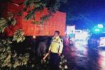 Kecelakaan di Sukodadi: Truk Tronton Tabrak Pemotor, Dua Orang Dilarikan ke Rumah Sakit Truk tronton tabrak pemotor