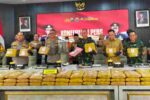 Polda Jatim Bongkar Jaringan Pengedar Ganja Antar Pulau, 166 Kilogram Ganja Disita Polda Jatim bongkar jaringan pengedar ganja antar pulau