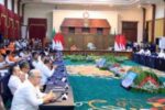 Rapat Koordinasi Siaga Darurat Bencana Hidrometeorologi 2024 di Surabaya Rakor Siaga Darurat Bencana Jatim