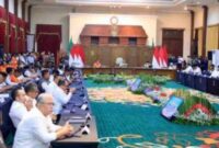 Rakor siaga darurat benncana hidrometeorologi Jawa Timur 2024,(Ist).