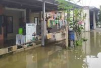 Banjir rob kembali melanda kawasan Gresik Utara, menggenangi ratusan rumah warga di beberapa kecamatan,(Ist).