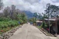 Jalan Dusun sepanjang 1,5 KM  yang dibangun Bos Bakso,(Ist).