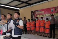 6 tersangka penyalur pekerja migran ilegal,(Ist).