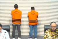 Bupati Situbondo dan Kadis PU ditahan KPK,(ist).