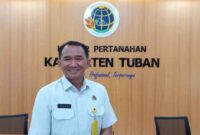 Kepala BPN Tuban Yan Septedyas,(Foto: Assayid Anazili/Liputansatu.id)