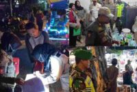 Satpol PP Tuban bersam tim gabungan Damkar dan TNI,Polri gelar operasi ketertiban di berbagai wilayah di Kota Tuban(Foto: Assayid Annazili/Liputansatu.id)