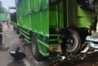 Kecelakaan di jalur pantura, Probolinggo (Ist).