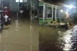 Puluhan Rumah Warga di Mlandingan, Situbondo Terendam Banjir Rumah warga mlandingan terendam banjir