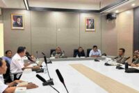 Dewan Perwakilan Rakyat Daerah (DPRD) Tuban bersama Dinas Ketahanan Pangan, Pertanian, dan Perikanan (DKP2P) menggelar rapat kerja guna mengevaluasi langkah-langkah penanggulangan PMK. (Assayid Annazili/Liputansatu).