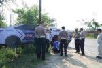 Satlantas Polres Tuban Pasang Replika Mobil Polisi untuk Tekan Angka Kecelakaan Satlantas Polres Tuban