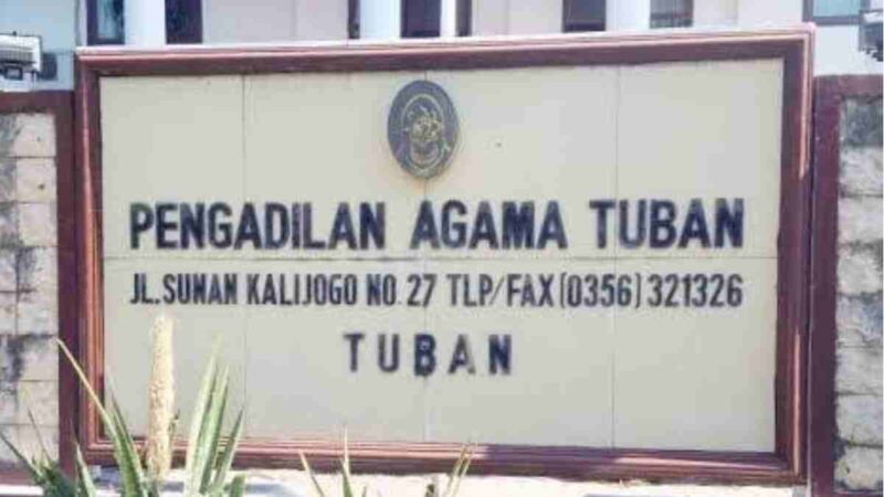 Pengadilan Agama Tuban, (Ist).