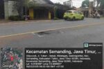 Jalan Raya Babat-Tuban Masih Banyak Lubang, Pemudik Diharap Waspada Jalan belubang di Jl Raya Babat-Tuban