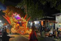 Penampilan salah satu peserta Bejagung Tongklek Festival (Betongfest) memukai para pengunjung,(Aji Swasto/Liputansatu.id).
