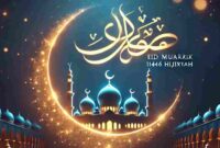 Idul Fitri 1446 Hijriyah,(Ilustrasi).