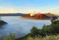 Sunrise Point Penanjakan, favorit pemburu matahari terbit,(Ist).