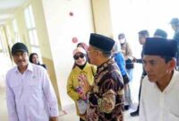 Menteri Sosial, Saifullah Yusuf saat tinjau langsung lokasi Proyek Percontohan Sekolah Rakyat di Rusunawa Baru Kronong, Kota Probolinggo,(Ist).