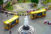 Bus Si Mas Ganteng beroperasi di kota Tuban,(Ist)