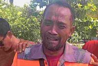 Agus Priyanto, sopir JPA sekaligus warga ring satu, dengan suara bergetar menyampaikan kekecewaannya atas sistem upah produktivitas yang menggantikan skema PKWT,(Aji Swasto/Liputansatu.id).