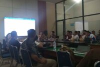 Mediasi antara PT UTSG bersama Vendor PT Niaga Nusantara Mandiri (PT NNM dengan Pekerja,(Assayid Annazili/Liputansatu.id).