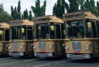 Armada Bus Gratis Simas Ganteng, (Aji Swasto/Liputansatu.id).