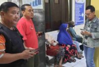 Orang tua dan nenek korban menunggu di RSU dr Abdoer Rahem Situbondo,(Fia Rahma/Liputansatu.id).