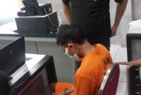 Pelaku kekerasan seksual terhadap anak di Tuban diamankan Satreskrim Polres Tuban, (Assayid Annazili/Liputansatu.id).