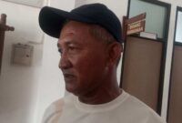 Koordinator nelayan dari Kelurahan Kingking, Karangsari dan Sidorejo, Supriyanto saat ditemui awak media,(Assayid Annazili/Liputansatu.id).