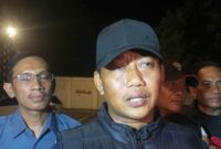 Kasat Resnarkoba Polres Tuban, AKP Harjo, saat dikonfirmasi terkait penangkapan pengedar pil dobel L dan Sabu di jalan Pakah-Rembes Tuban,(Assayid Annazili/Liputansatu.id).