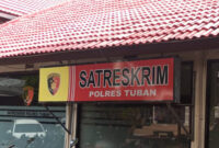 Unit Pidum/Jatanras Satreskrim Polres Tuban memanggil Kacung untuk dimintai keterangan pada Senin (27/5/2025).(Assayid Annazili/Liputansatu.id).