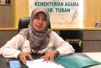Kepala Kemenag Tuban, Umi Kulsum, (Foto: Ist).