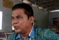 Kepala Diskopumdag Tuban, Gunadi, saat ditemui wartawan, (Assayid Annazili/Liputansatu.id).