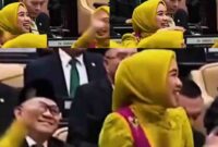 Ratna Juwita dalam video viral joget Anggota DPR RI, (Aji Swasto/Liputansatu.id).