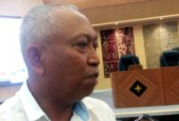 Wakil Ketua DPRD Tuban, Miyadi, saat ditemui usai rapat di gedung dewan menanggapi keluhan masyarakat terkait debu batu bara PT Semen Indonesia, Selasa (09/09/2025), (Assayid Annazili/Liputansatu.id).