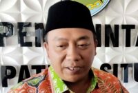 Bupati Yusuf Rio Wahyu Prayogo Launching program Vorsa UMKM yang digelar di Ruang IR Kantor Pemkab Situbondo, (Fia Rahma/Liputansatu.id ).
