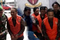 Kades Kedungsoko dan dua pengurus HIPPA resmi ditahan atas kasus dugaan korupsi PADes senilai Rp1,26 Miliar, (Assayid Annazili/Liputansatu.id).