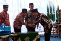 Sejumlah tokoh lintas organisasi dan unsur pemerintah, turut hadir dalam peringatan Milad ke-113 Muhammadiyah, (Assayid Annazili/Liputansatu.id).