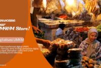 Pelaku UMKM berkembang dengan memanfaatkan teknologi, (Ilustrasi/Liputansatu.id).