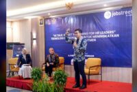 Kadin Tuban gandeng Jobstreet by SEEK memperkenalkan Smart screening/rekrutmen berbasis AI yang dinilai lebih cepat, akurat dan minim bias, (Aji Swasto/Liputansatu.id).