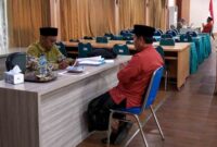 Pemkab Situbondo menguji 27 pejabat JPT dalam asesmen ketat untuk menentukan siapa yang layak memimpin era birokrasi digital, (Fia Rahma/Liputansatu.id).