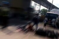 Kecelakaan maut terjadi di persimpangan dermaga PT SIG Tuban, (Assayid Annazili/Liputansatu.id).