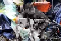 Kecelakaan lalu lintas kembali terjadi di jalur Pantura Situbondo, satu korban meninggal di tempat, (Fia Rahma/Liputansatu.id).