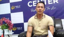 Kuasa hukum pengelola, Nang Engki Anom Suseno saat memberikan pernyataan resmi polemik Klenteng Kwan Sing Bio d kantornya, (Assayid/Lputansatu.id).