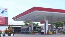 Kondisi di SPBU Jalan Pahlawan Tuban terlihat lengang, lantaran stok BBM jenis solar kosong, (Assayid/Liputansatu.id).