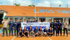 Tuban, Baznas, dan jajaran Koramil berkolaborasi melaksanakan program bedah rumah bagi warga kurang mampu dengan melibatkan Warga Binaan Pemasyarakatan (WBP), (Assayid Annazili/Liputansatu.id).