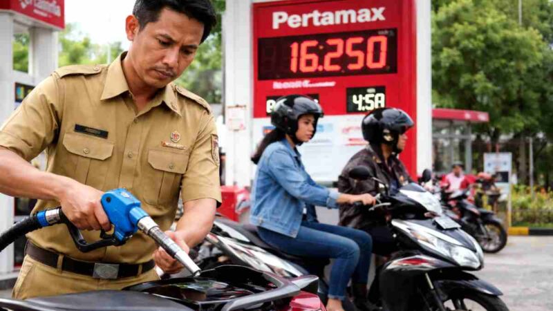 Kenaikan harga BBM non-subsidi membuat sebagian pengguna kendaraan dinas dan masyarakat kelas menengah mengeluhkan bertambahnya biaya transportasi harian. (Ilustrasi/LiputanSatu.id).